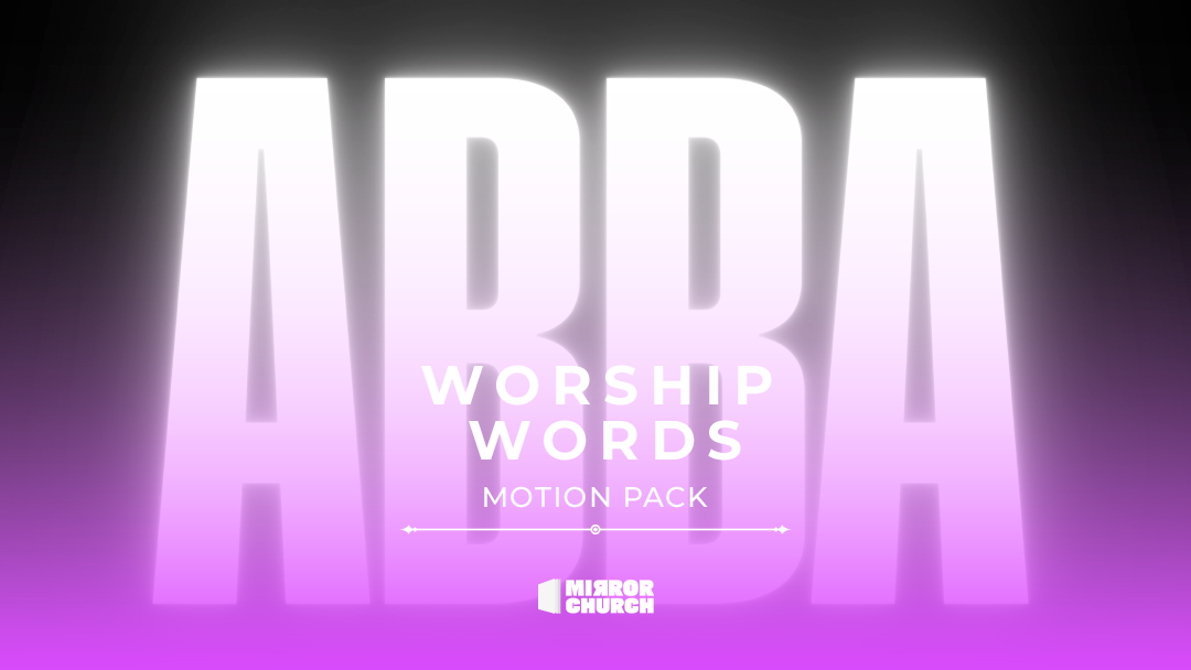 Worship Words 1 - Complete Pack